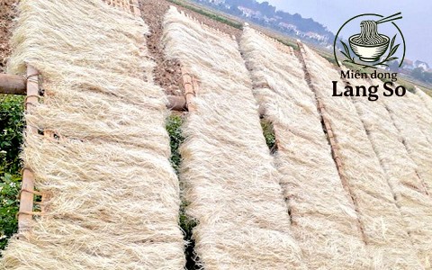 Hà Nội phê duyệt bảo hộ nhãn hiệu miến dong Làng So