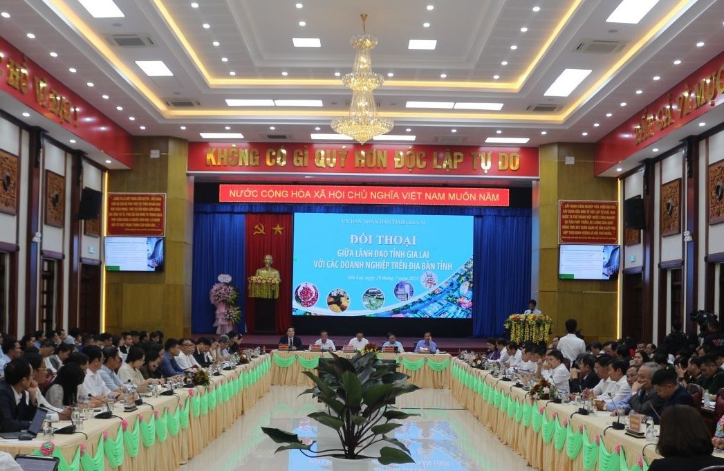 Gia Lai: Doanh nghiệp là động lực, chính quyền là điểm tựa Gia Lai: Doanh nghiệp là động lực, chính quyền là điểm tựa