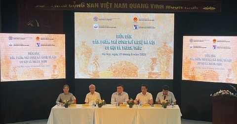 nganh cong thuong ha noi to chuc dien dan thu cong my nghe co hoi va thach thuc