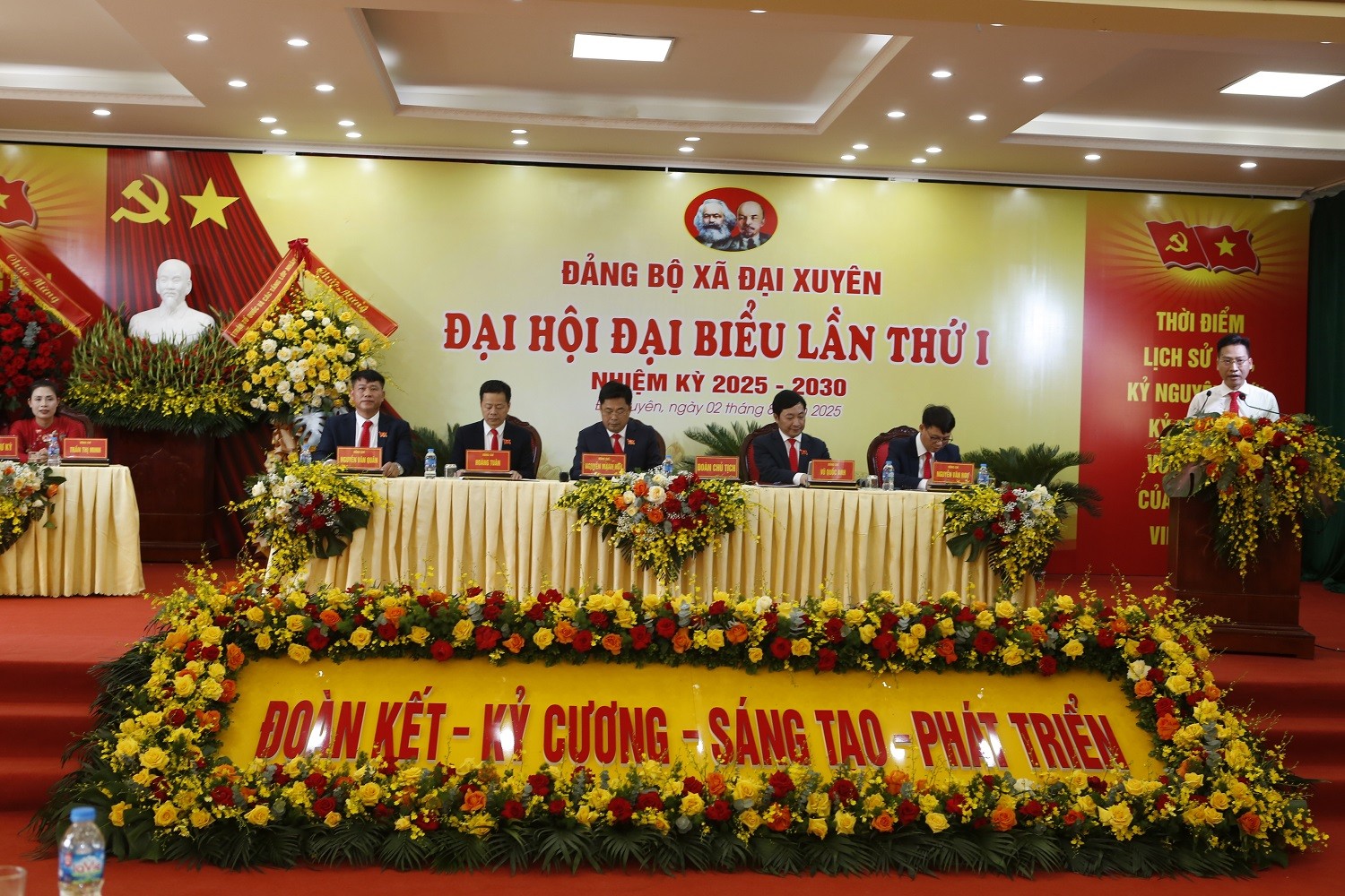 Xã Đại Xuyên tổ chức thành công Đại hội đại biểu Đảng bộ lần thứ I, nhiệm kỳ 2025 - 2030 Xã Đại Xuyên tổ chức thành công Đại hội đại biểu Đảng bộ lần thứ I, nhiệm kỳ 2025 - 2030