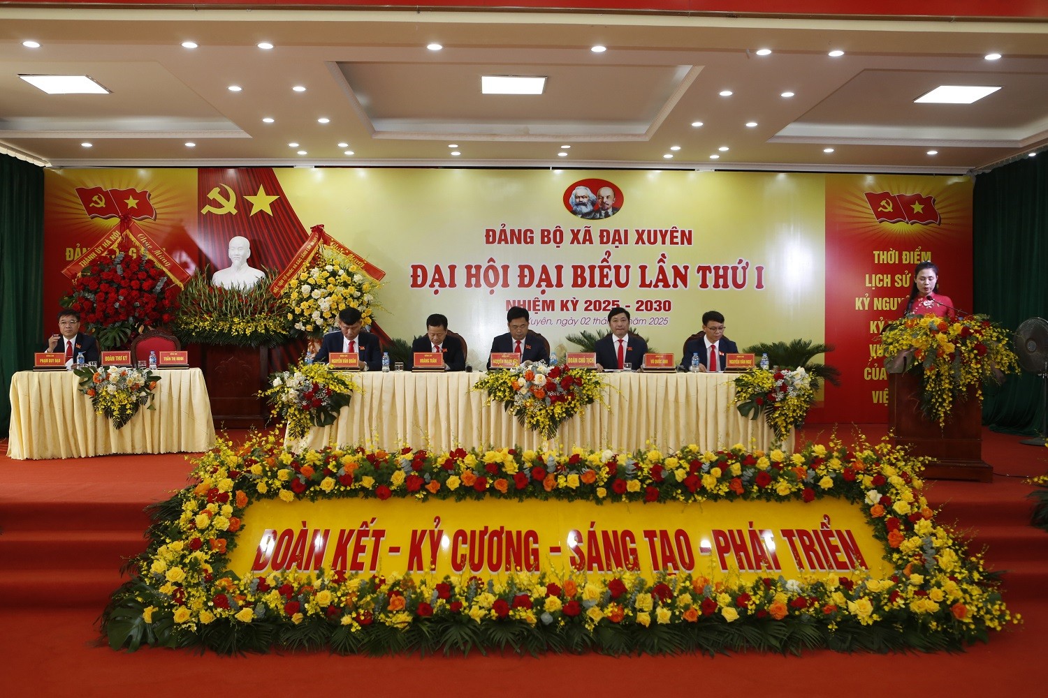 Xã Đại Xuyên tổ chức thành công Đại hội đại biểu Đảng bộ lần thứ I, nhiệm kỳ 2025 - 2030
