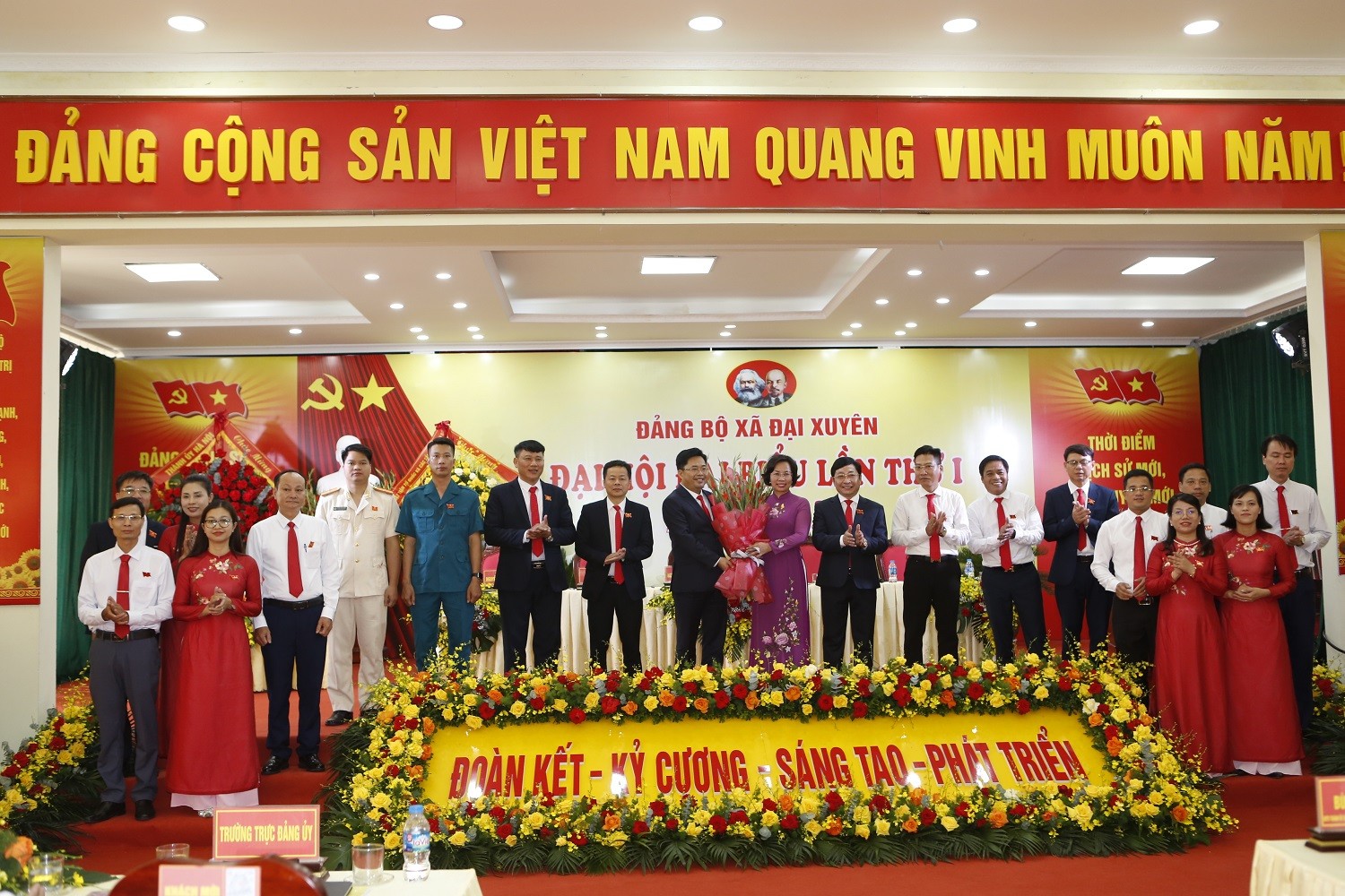 Xã Đại Xuyên tổ chức thành công Đại hội đại biểu Đảng bộ lần thứ I, nhiệm kỳ 2025 - 2030 Xã Đại Xuyên tổ chức thành công Đại hội đại biểu Đảng bộ lần thứ I, nhiệm kỳ 2025 - 2030