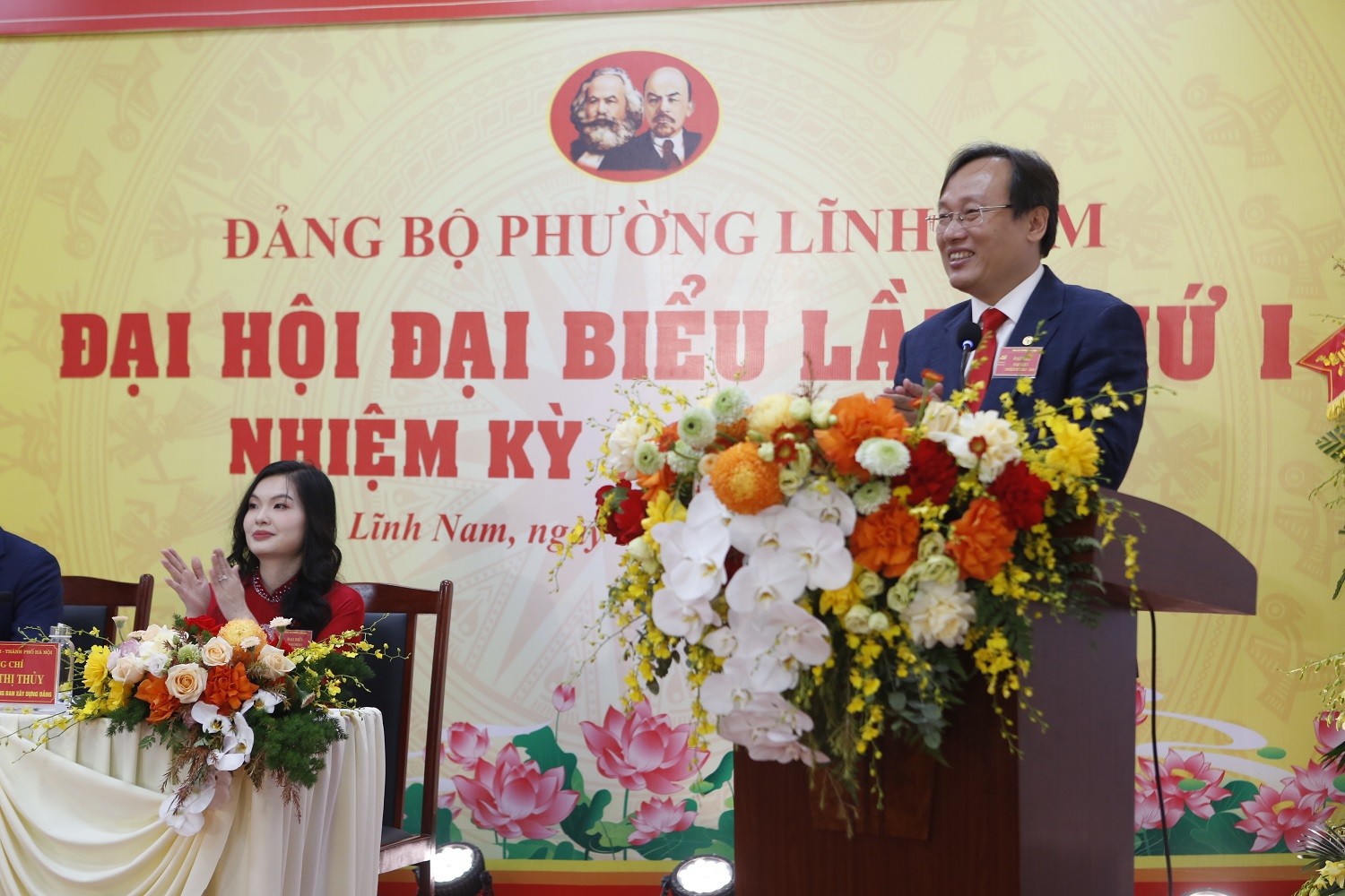 Đại hội đại biểu Đảng bộ phường Lĩnh Nam lần thứ I (nhiệm kỳ 2025 - 2030): Phát triển thành một đô thị giàu bản sắc