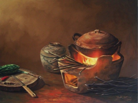 Làn khói bếp quê