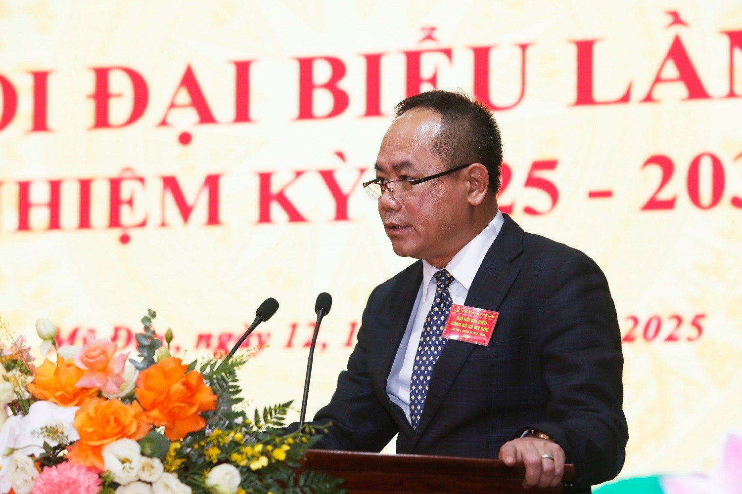 Đại hội đại biểu Đảng bộ xã Mỹ Đức lần thứ I (nhiệm kỳ 2025 - 2030): Phát huy truyền thống, văn minh phát triển