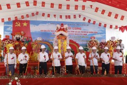 Xã Hồng Sơn (Hà Nội): Khởi công dự án nâng cấp Tỉnh lộ 424