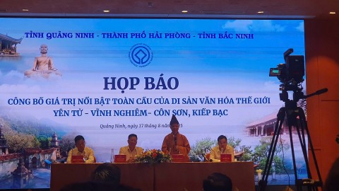 di san van hoa the gioi yen tu vinh nghiem con son kiep bac niem tu hao cua 3 tinh thanh quang ninh hai phong bac ninh