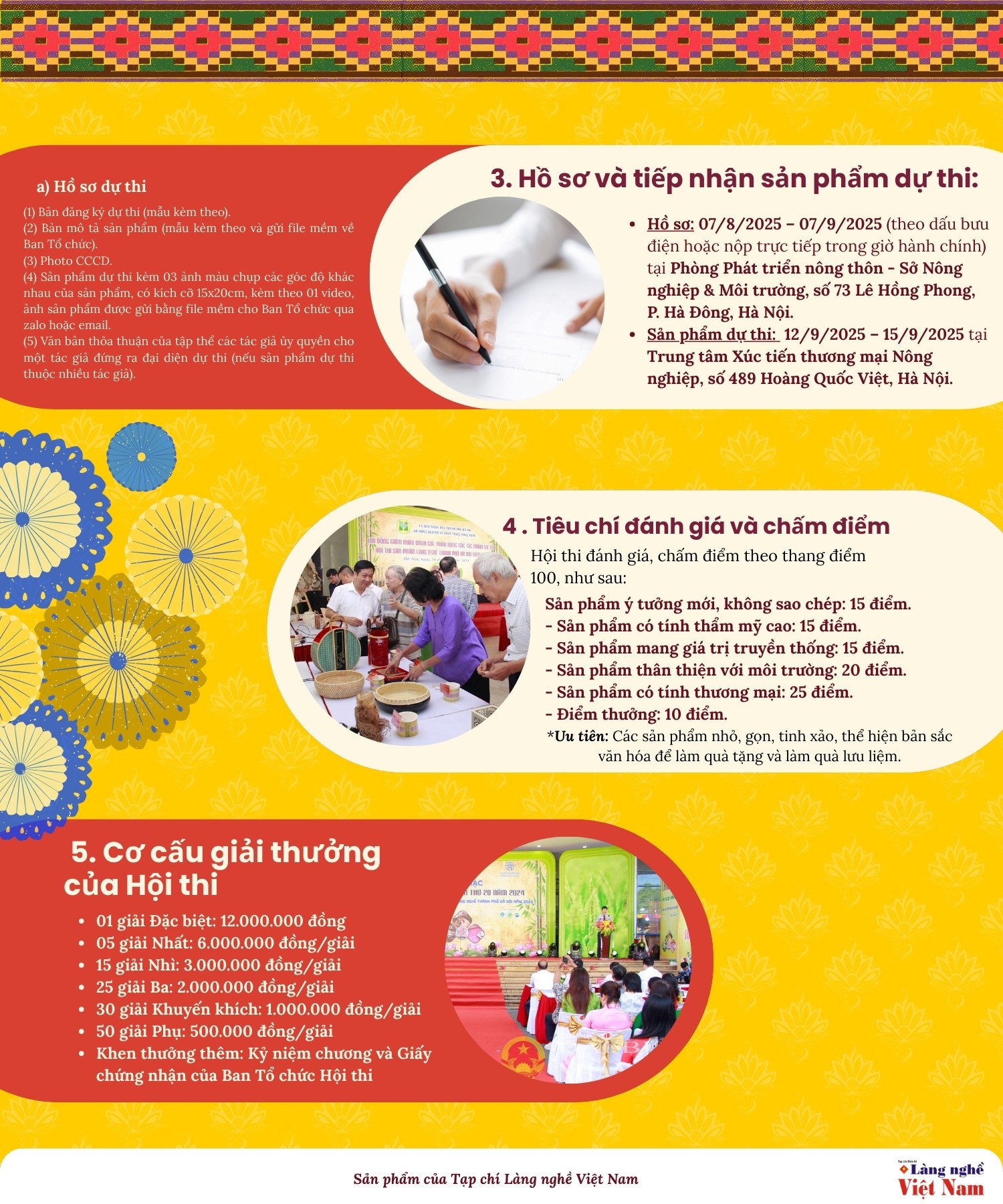 Tôn vinh tinh hoa làng nghề Hà Nội qua Hội thi sản phẩm 2025