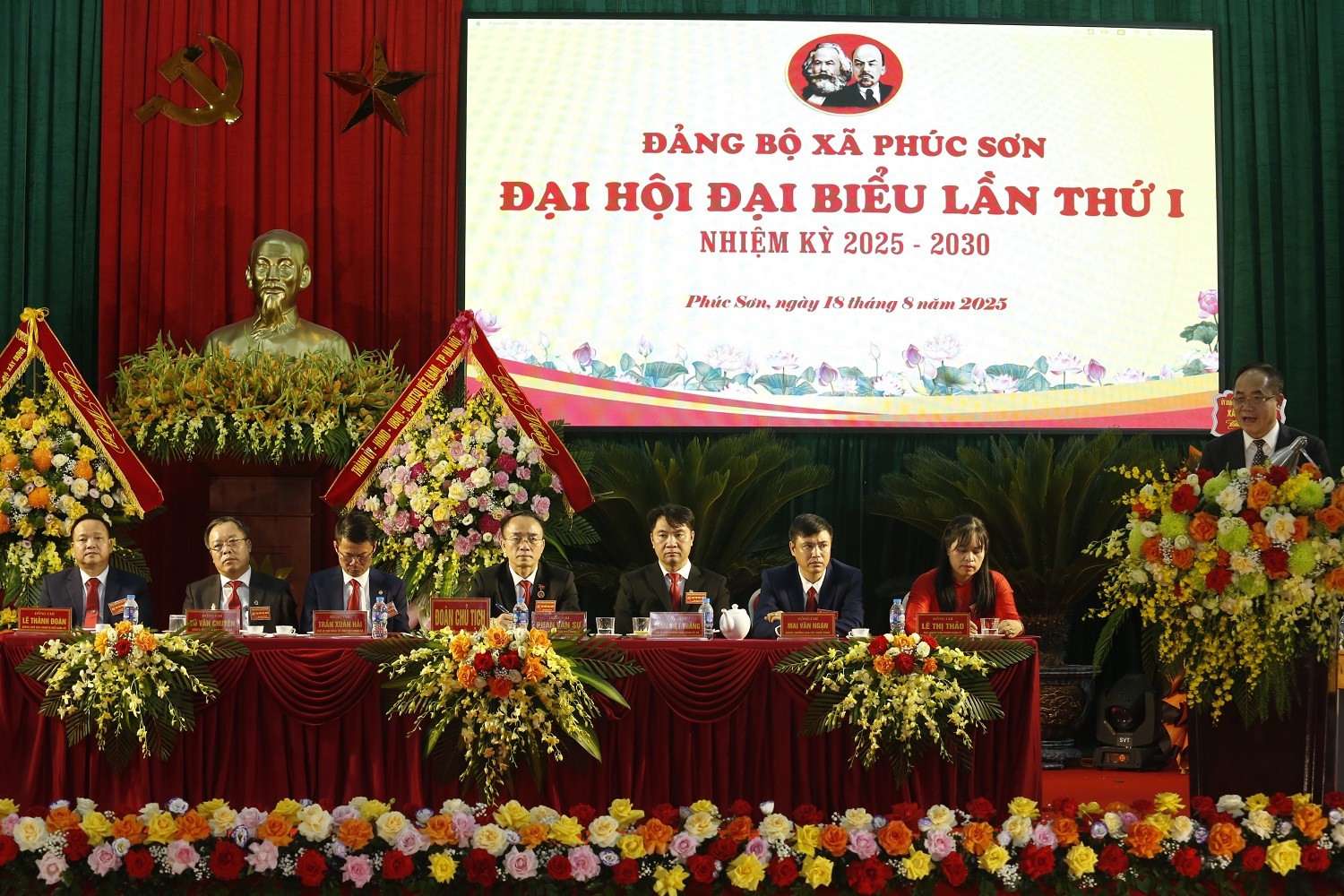 Đại hội đại biểu Đảng bộ xã Phúc Sơn lần thứ I, nhiệm kỳ 2025 - 2030: Đoàn kết - Dân chủ - Kỷ cương - Đột phá - Phát triển