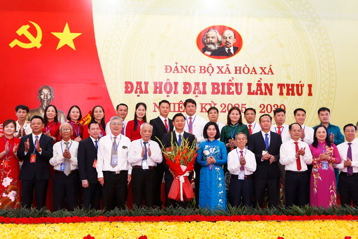 Đại hội đại biểu Đảng bộ xã Hòa Xá lần thứ I, nhiệm kỳ 2025 - 2030: Quyết tâm xây dựng xã “xanh, thông minh, hội nhập và phát triển bền vững”