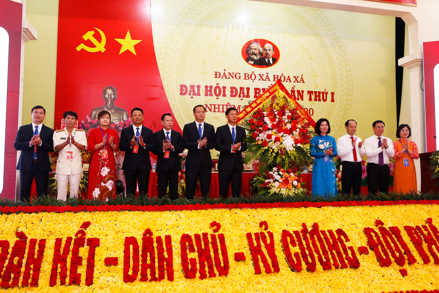 Đại hội đại biểu Đảng bộ xã Hòa Xá lần thứ I, nhiệm kỳ 2025 - 2030: Quyết tâm xây dựng xã “xanh, thông minh, hội nhập và phát triển bền vững”