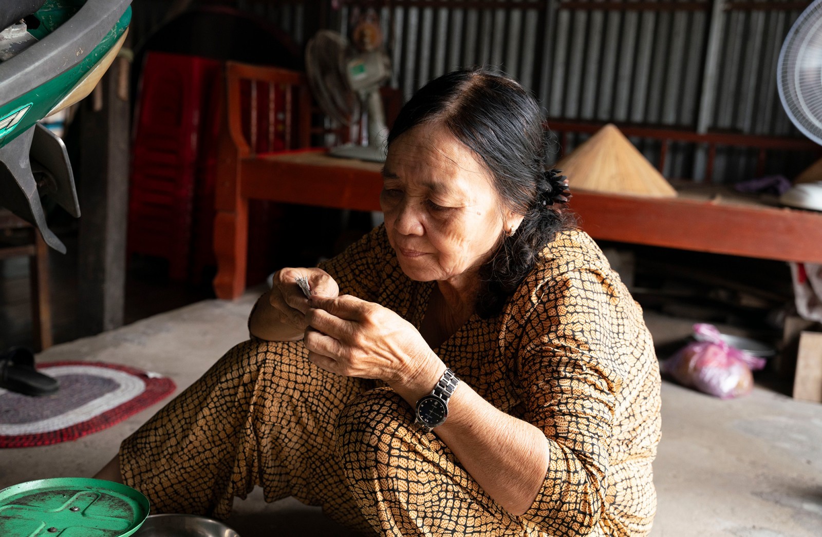 Làng nghề lưỡi câu Mỹ Hòa vào mùa Làng nghề lưỡi câu Mỹ Hòa vào mùa