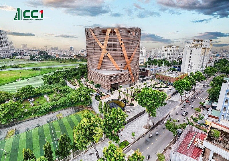 Toàn cảnh dự án từ trục đường Lữ Gia trên khu đất rộng hơn 10.000 m². Nguồn: Tổng Công ty Xây dựng số 1 CC1 Toàn cảnh dự án từ trục đường Lữ Gia trên khu đất rộng hơn 10.000 m². Nguồn: Tổng Công ty Xây dựng số 1 CC1