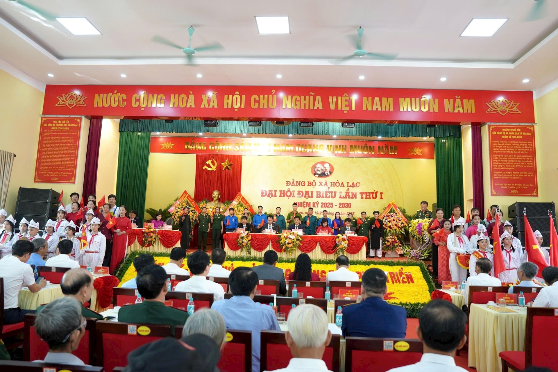 Đại hội đại biểu Đảng bộ xã Hòa Lạc lần thứ I, nhiệm kỳ 2025 - 2030: Chủ động thích ứng để vươn lên!