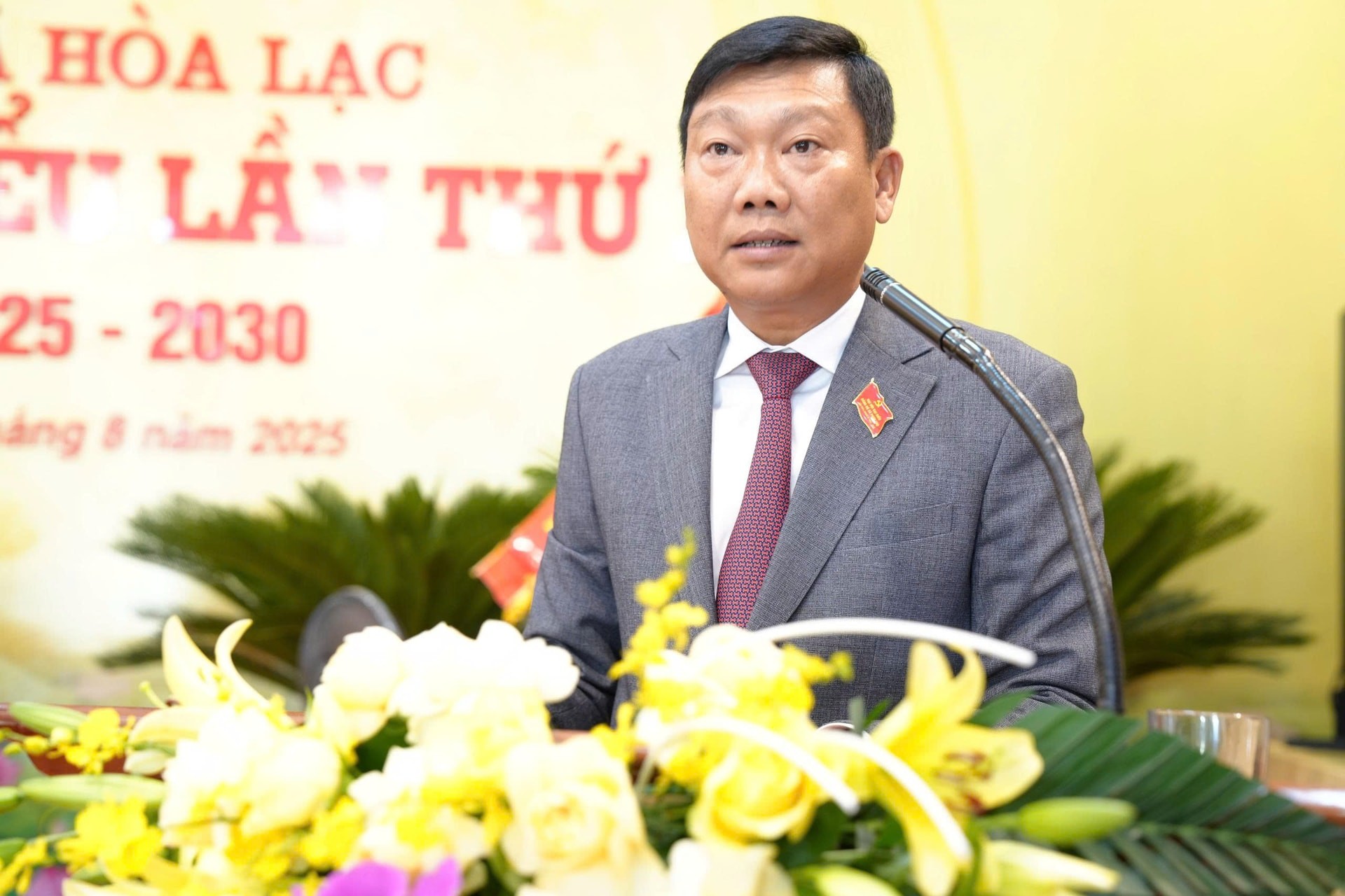Đại hội đại biểu Đảng bộ xã Hòa Lạc lần thứ I, nhiệm kỳ 2025 - 2030: Chủ động thích ứng để vươn lên!
