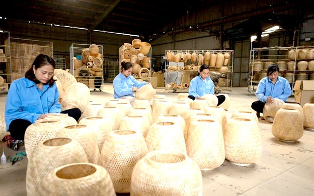 Những sản phẩm mây tre đan Đức Phong được xuất khẩu đi gần 30 nước trên thế giới Những sản phẩm mây tre đan Đức Phong được xuất khẩu đi gần 30 nước trên thế giới