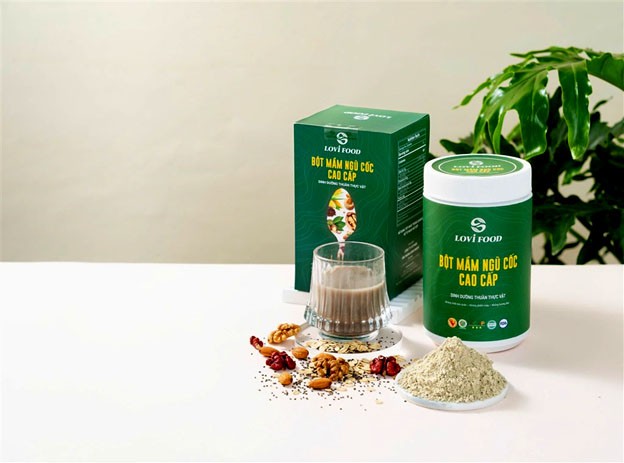 ản phẩm bột mầm ngũ cốc cao cấp đạt chứng nhận OCOP 3 sao của Công ty CP Tân Thành Long Group ản phẩm bột mầm ngũ cốc cao cấp đạt chứng nhận OCOP 3 sao của Công ty CP Tân Thành Long Group