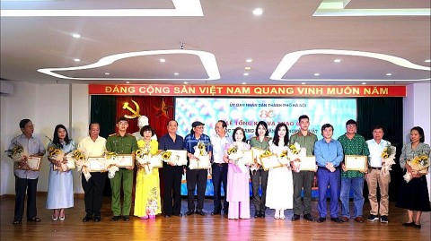 Tổng kết và trao giải cuộc thi sáng tác văn học nghệ thuật “Công an Thủ đô vì bình yên cuộc sống”