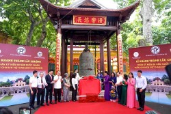 Tu bổ và bàn giao lầu chuông tại Khu di sản Trung tâm Hoàng thành Thăng Long