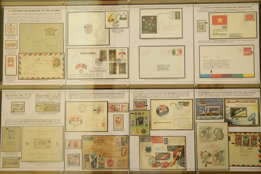 Tem thư và hành trình “80 năm Việt Nam vươn mình ra biển lớn” Tem thư và hành trình “80 năm Việt Nam vươn mình ra biển lớn”