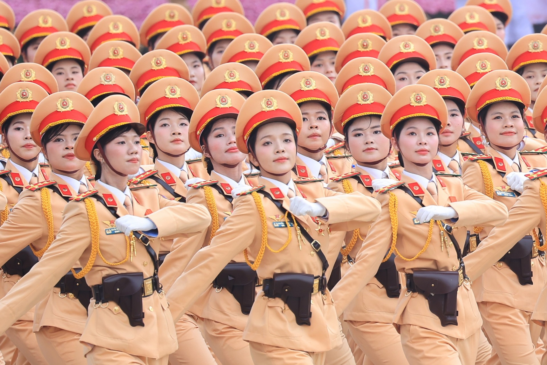 Khối nữ sĩ quan Cảnh sát giao thông Khối nữ sĩ quan Cảnh sát giao thông