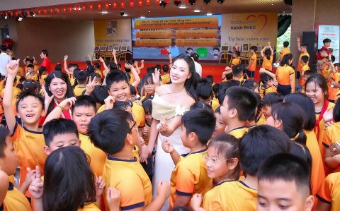 Phát động Cuộc thi vẽ tranh “Sân trường mơ ước của em” lan tỏa thông điệp xanh từ học đường