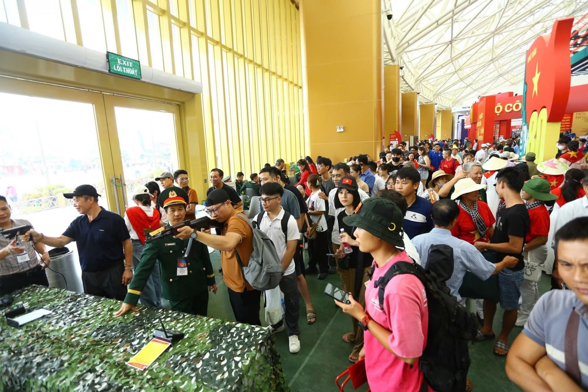 Triển lãm Thành tựu đất nước chờ đón 10 triệu khách tham quan