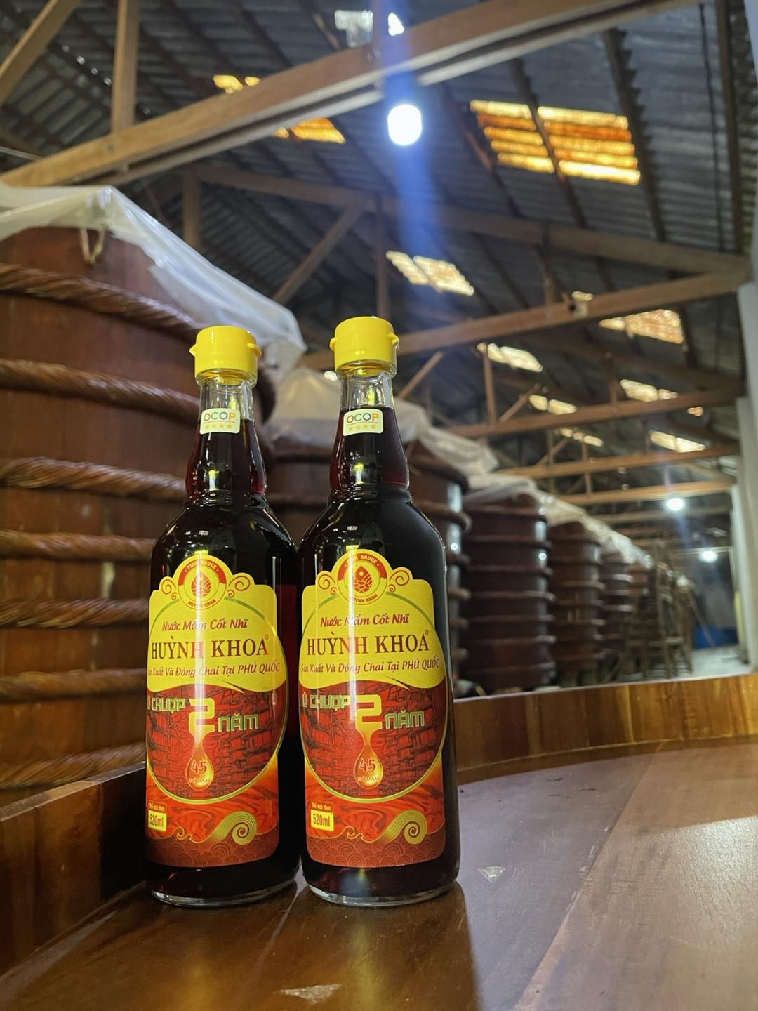 Nước mắm Huỳnh Khoa – Hương vị An Giang chạm chuẩn OCOP 5 sao