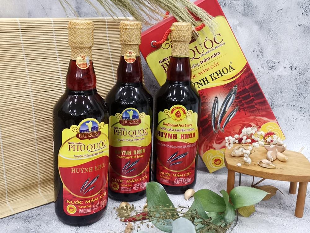 Nước mắm Huỳnh Khoa – Hương vị An Giang chạm chuẩn OCOP 5 sao