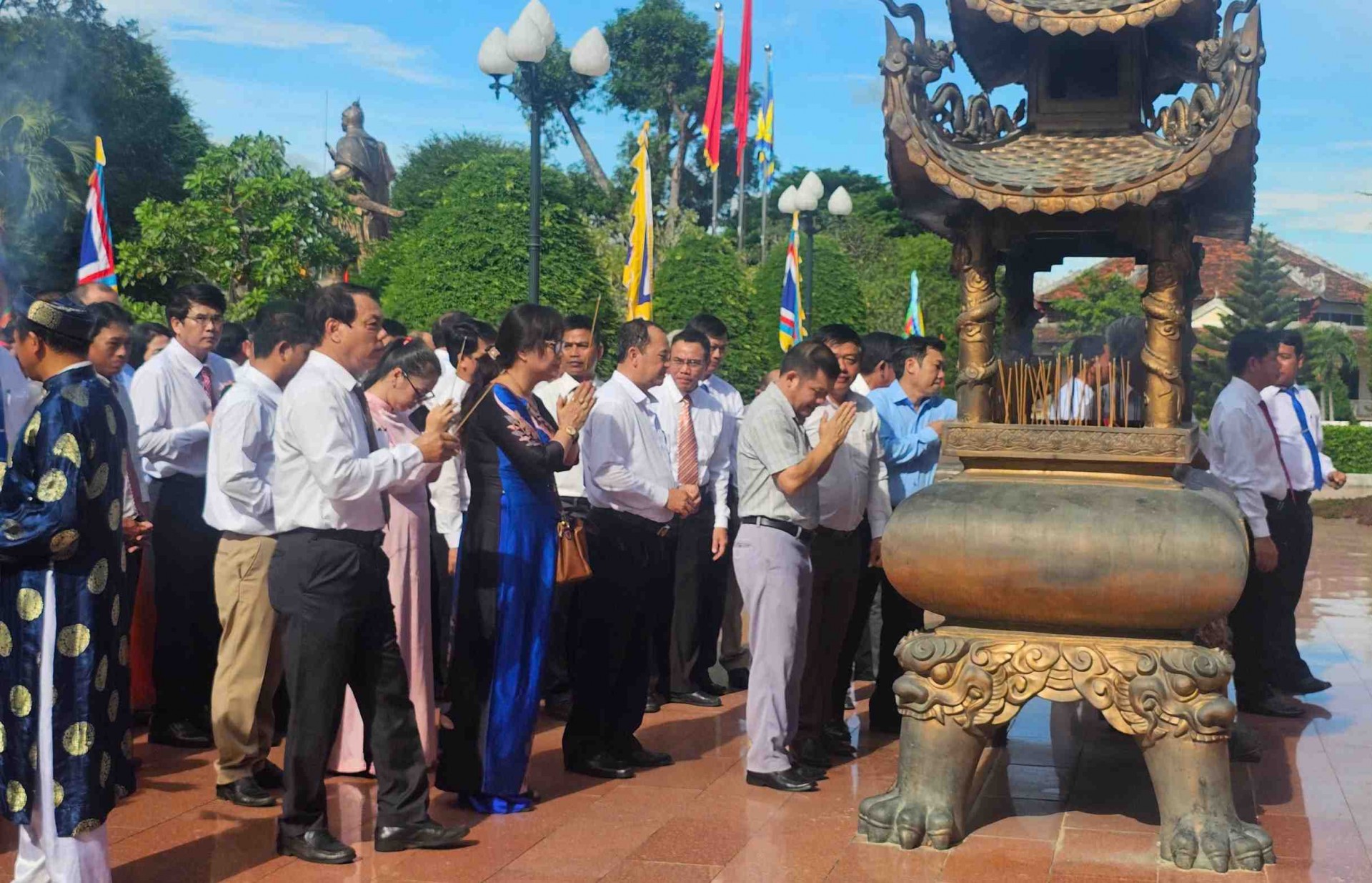 Gia Lai: Lễ giỗ Hoàng đế Quang Trung lần thứ 233 khắc ghi công đức vị anh hùng áo vải, hun đúc truyền thống yêu nước