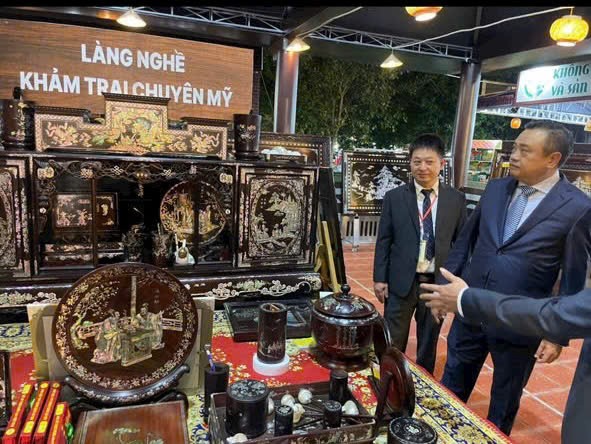 Mê Linh chuẩn bị tổ chức Triển lãm sản phẩm OCOP, thủ công mỹ nghệ và làng nghề năm 2025