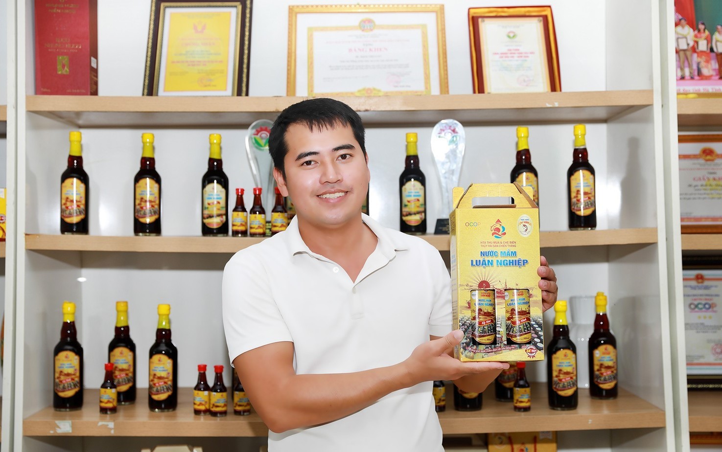 Nước mắm Hà Tĩnh ghi dấu ấn sản phẩm nông thôn tiêu biểu 2025