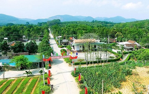 ha tinh chuyen manh me trong xay dung nong thon moi