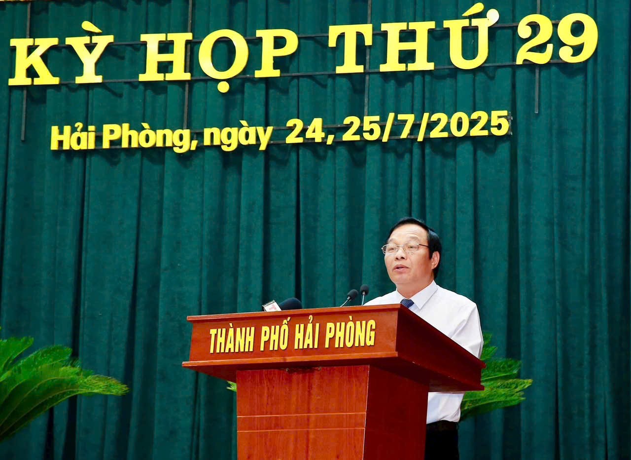 Hải Phòng: Khai mạc Kỳ họp thứ 29 HĐND thành phố khoá XXVI