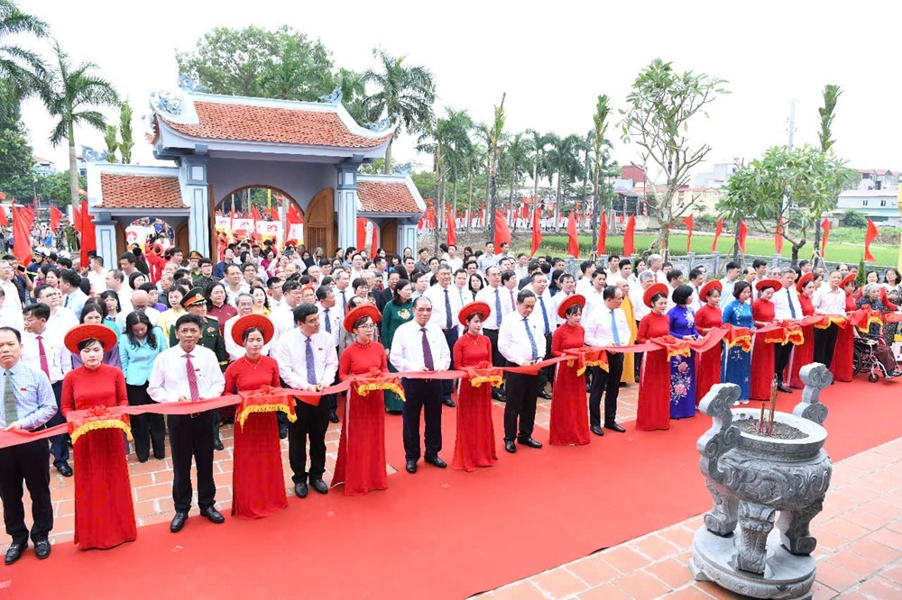 Khánh thành Khu lưu niệm Trưởng Ban Thường trực Quốc hội Bùi Bằng Đoàn