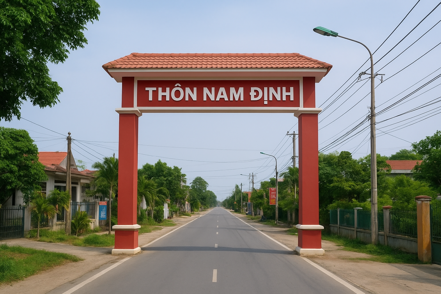 Nam Định tiên phong xây dựng thôn nông thôn mới kiểu mẫu và thôn thông minh