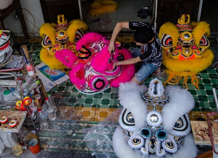 Nghề làm đầu lân ở Huế gìn giữ tinh hoa truyền thống hàng trăm năm Nghề làm đầu lân ở Huế gìn giữ tinh hoa truyền thống hàng trăm năm