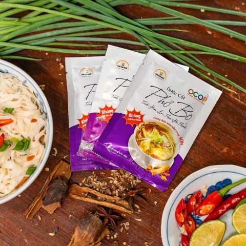 Sản phẩm OCOP nước cốt phở Nam Nhất – Gìn giữ tinh hoa  phở Hà thành