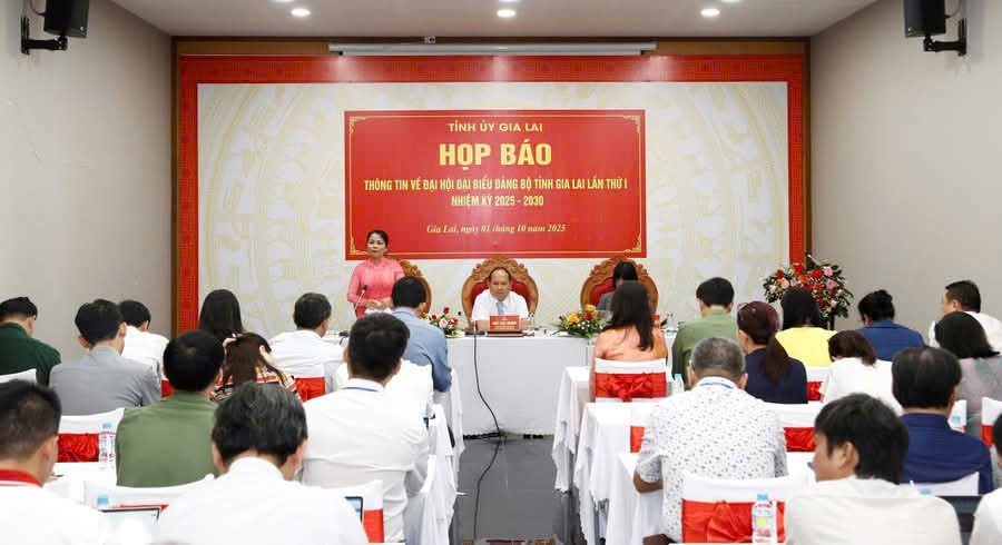 Đại hội Đảng bộ tỉnh Gia Lai lần thứ I dấu mốc lịch sử của tỉnh Gia Lai mới