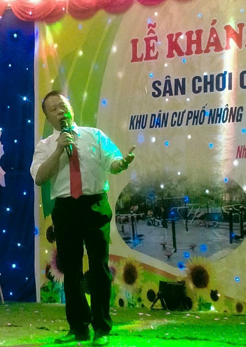 Xã Vật Lại (Hà Nội) :  Khu phố Nhông- Thôn Nhông Nương Tụ khánh thành công trình 