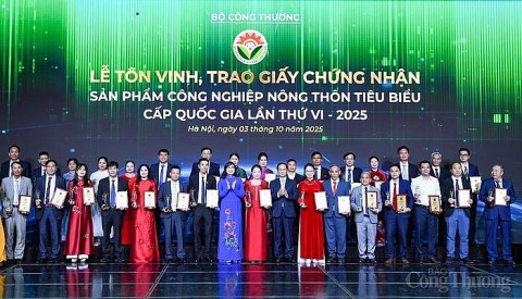 Tôn vinh 108 sản phẩm công nghiệp nông thôn tiêu biểu cấp quốc gia năm 2025