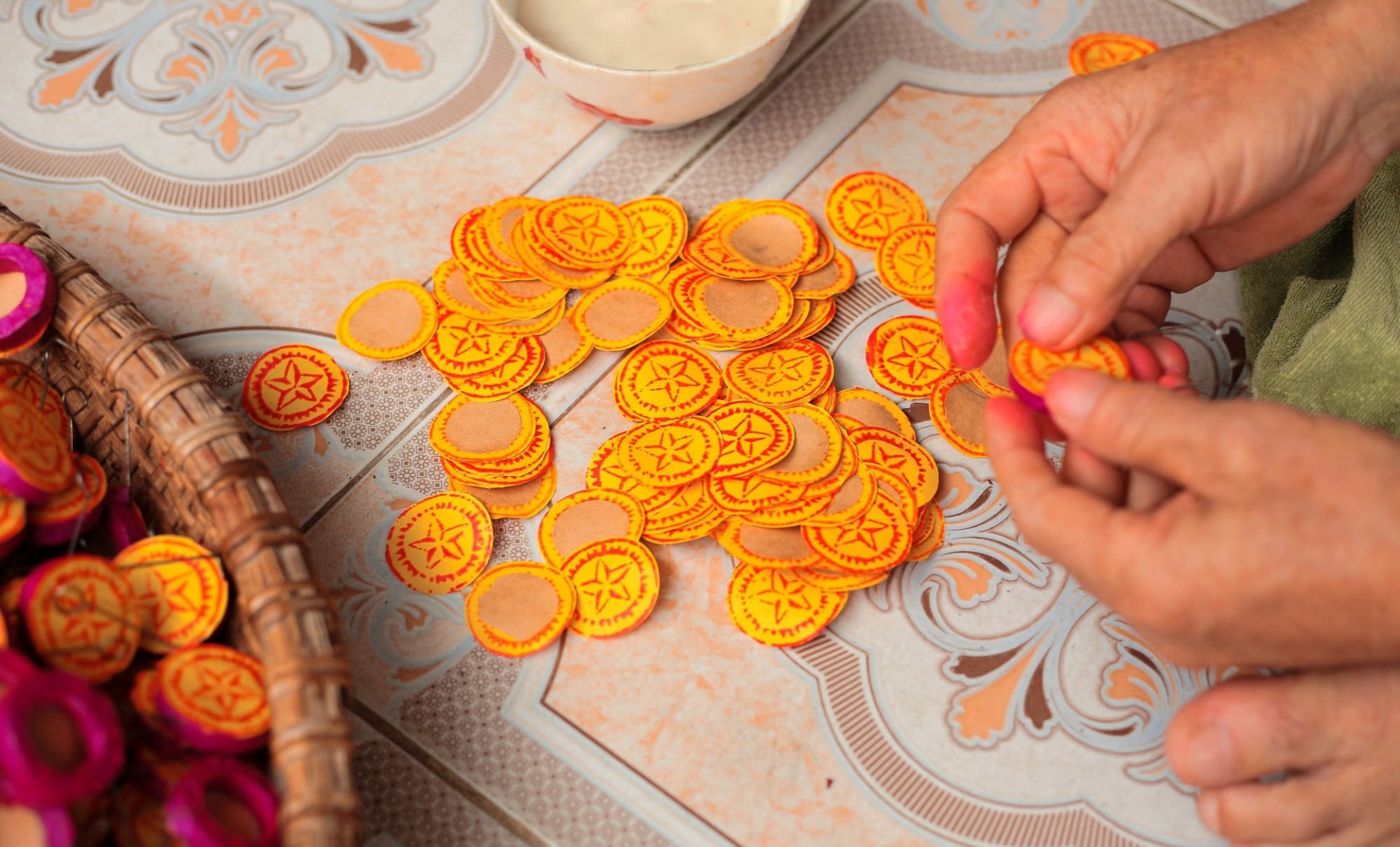 Trống bỏi Báo Đáp âm vang ký ức đêm trăng rằm