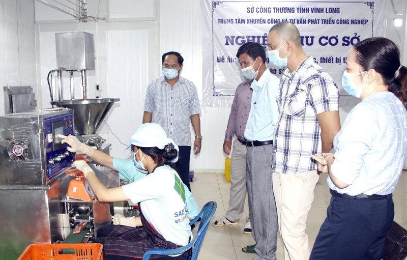 Vĩnh Long nghiệm thu 11 đề án khuyến công