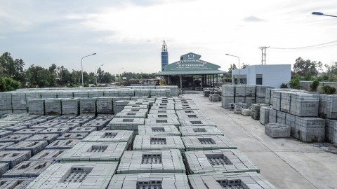 Khuyến công Kiên Giang hỗ trợ doanh nghiệp sản xuất gạch không nung