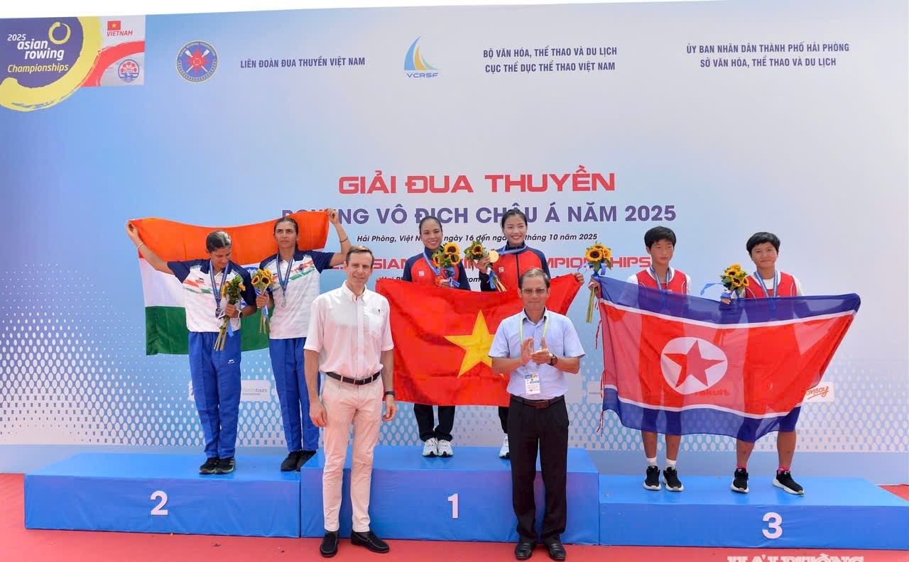 Giải đua thuyền Rowing vô địch Châu Á 2025