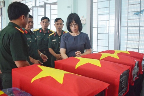 gia lai hop tac voi tinh ratanakiri campuchia tim kiem quy tap hai cot liet si