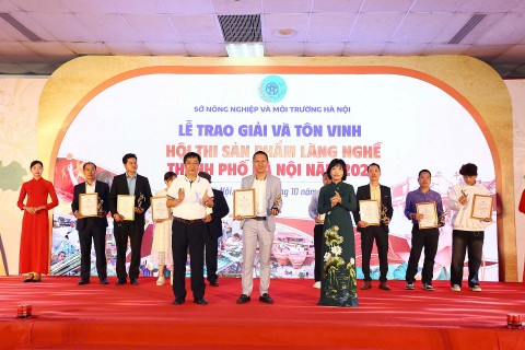 125 san pham lang nghe duoc vinh danh tai hoi thi san pham lang nghe thanh pho ha noi nam 2025