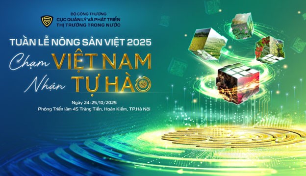 Tuần lễ Nông sản Việt 2025 tổ chức tại Hà Nội