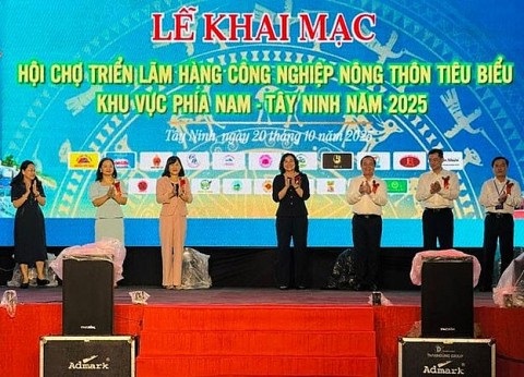 Hội chợ Triển lãm hàng công nghiệp nông thôn tiêu biểu khu vực phía Nam – Tây Ninh năm 2025