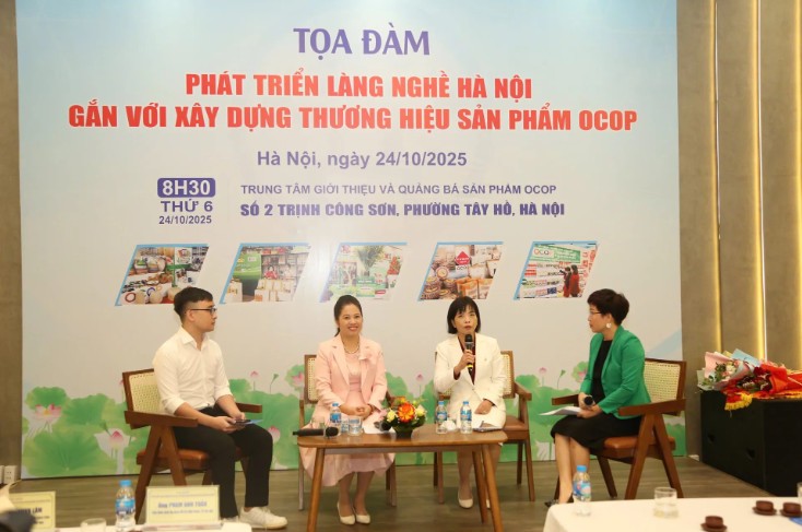 Thúc đẩy phát triển làng nghề Hà Nội gắn với sản phẩm OCOP